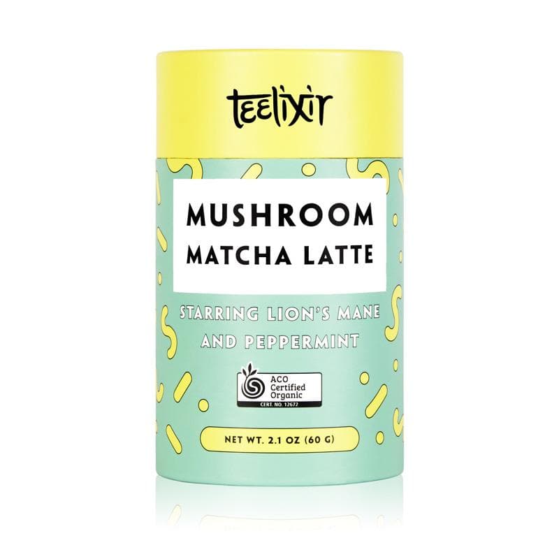 Teelixir Mushroom Matcha Latte Powder