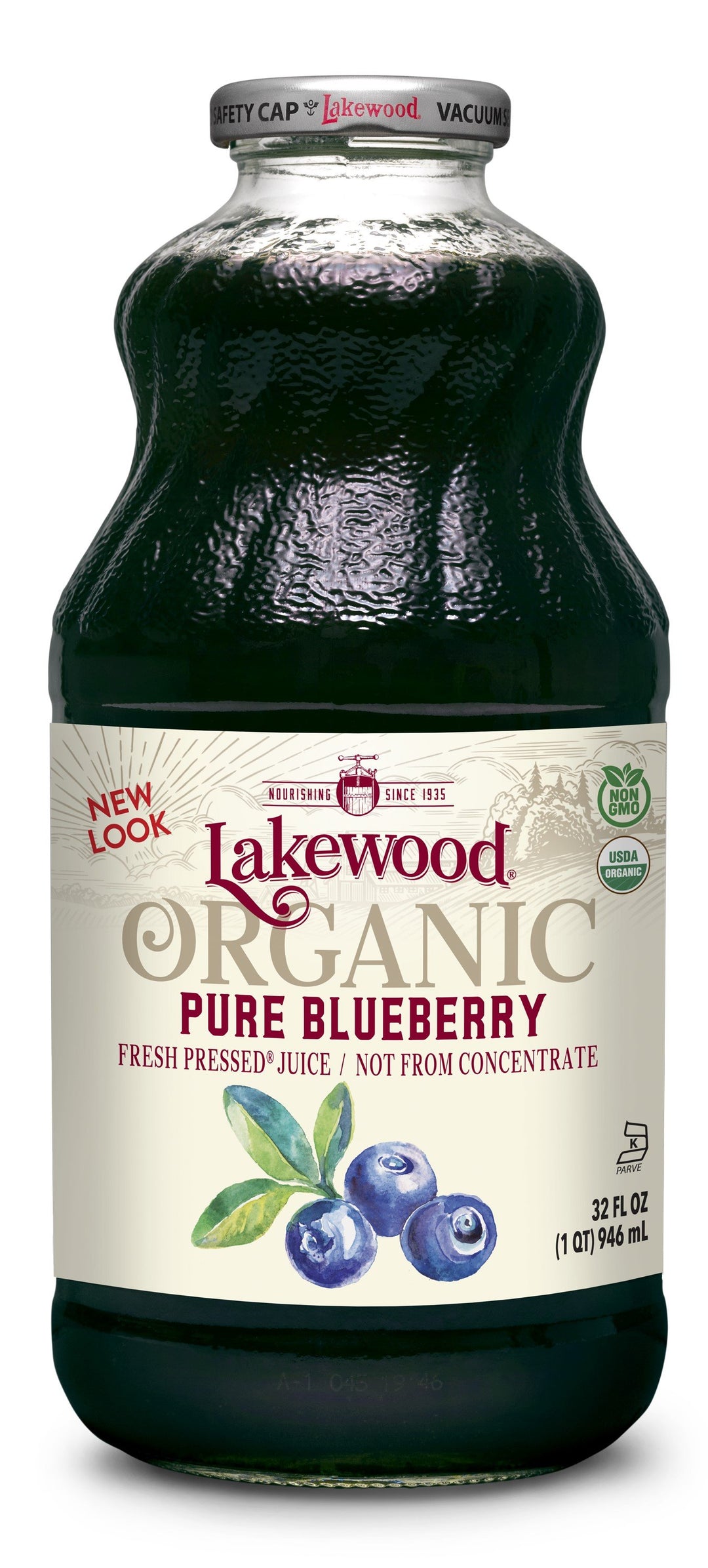Lakewood Organic Pure Blueberry Juice