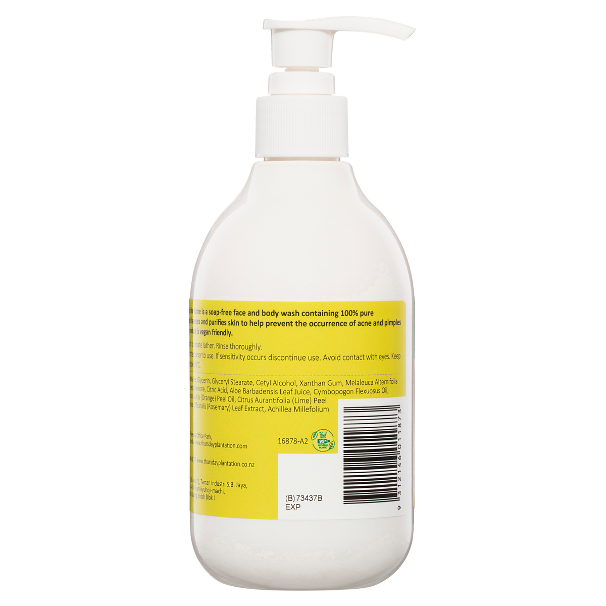 Thursday Plantation Tea Tree Body Wash For Acne