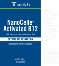 Medlab NanoCella Activated B12 Oral Spray