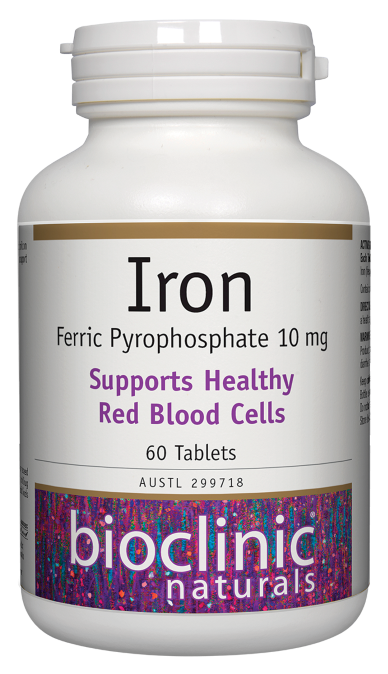 Bioclinic Naturals Iron 10mg