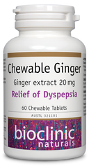 Bioclinic Naturals Chewable Ginger