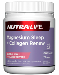 Nutralife Magnesium Sleep + Collagen Renew Powder