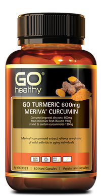 GO Healthy Turmeric 600mg Mervia Curcumin