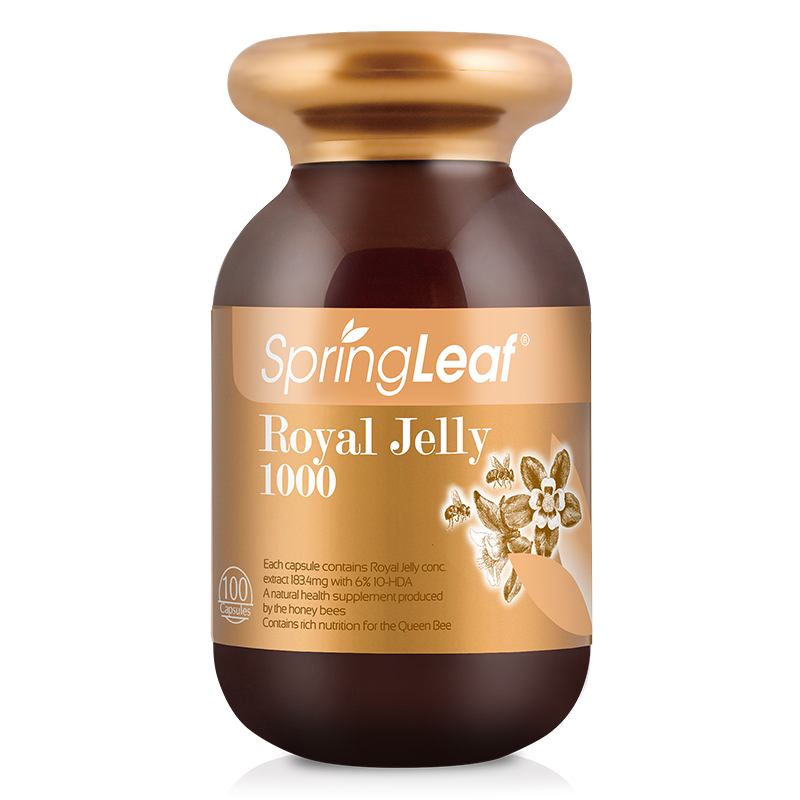 Spring Leaf Premium Royal Jelly 1000mg – Mr Vitamins
