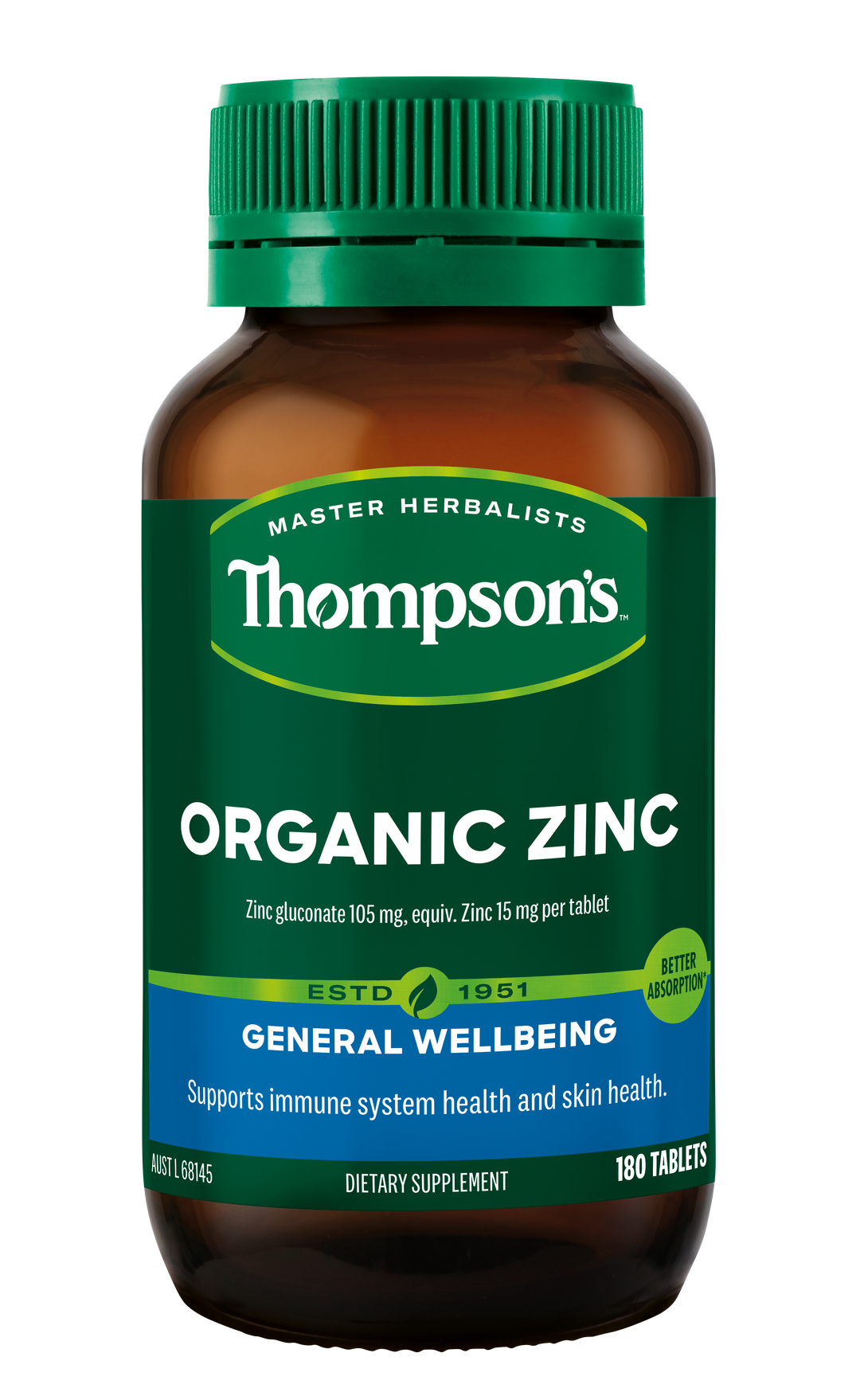 Thompsons Organic Zinc