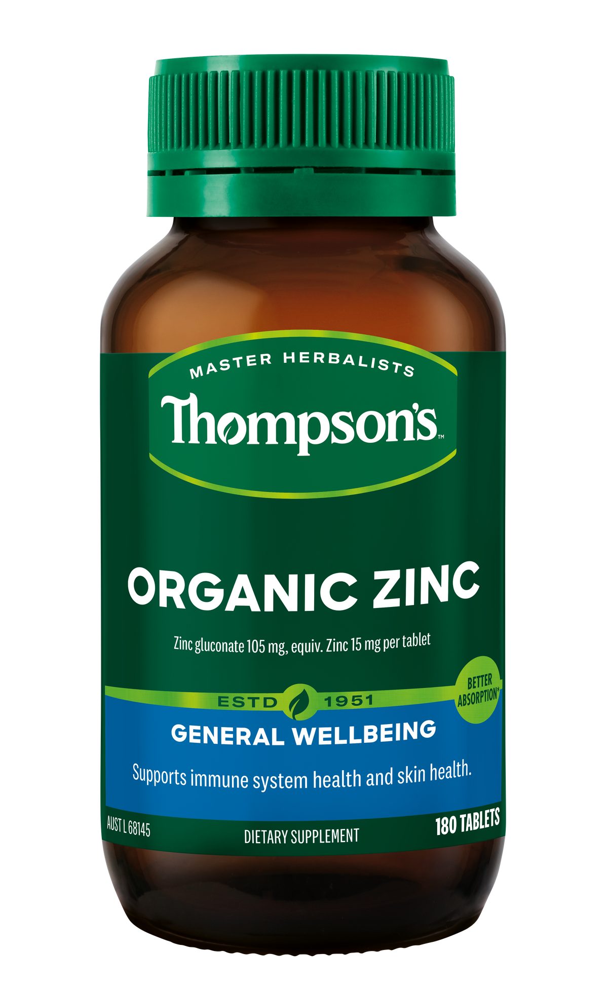Thompsons Organic Zinc