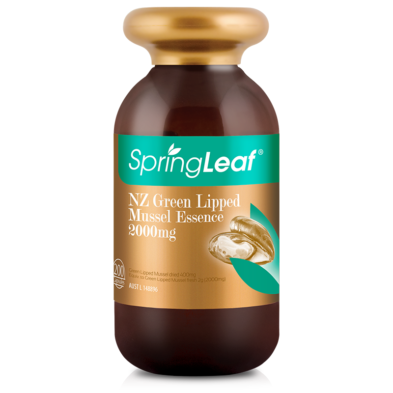 Spring Leaf Premium NZ Green Lipped Mussel Essence 2000mg