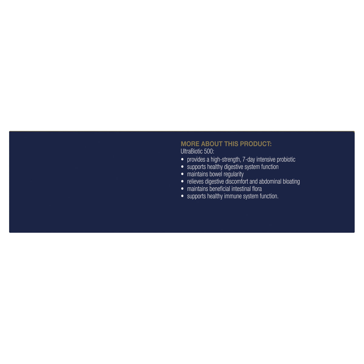 BioCeuticals UltraBiotic 500 Powder 35gm