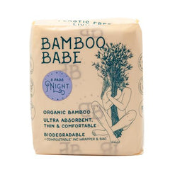 Bamboo Babe Organic Bamboo Night Pads