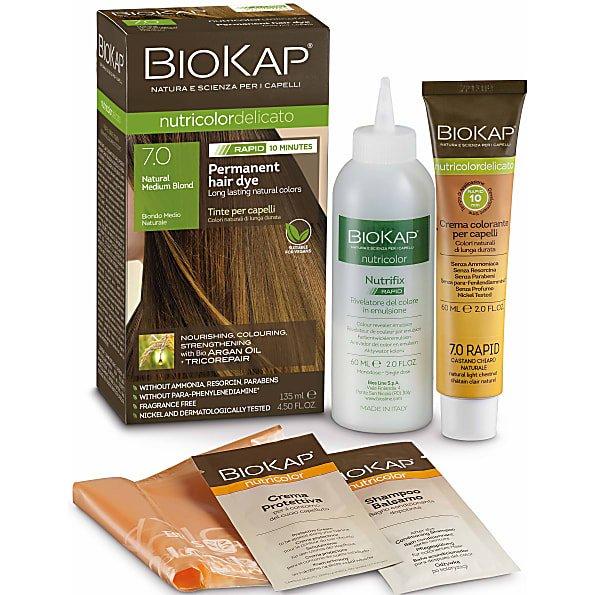 Biokap Nutricolor Delicato Rapid 7.0 Natural Medium Blond