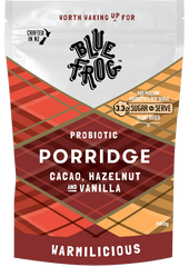 Blue Frog Probiotic Porridge - Cacao Hazelnut and Vanilla