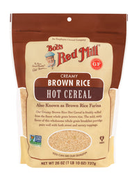 Bobs Red Mill Organic Creamy Brown Rice Hot Cereal