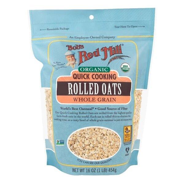 Bobs Red Mill Organic Quick Cooking Rolled Oats