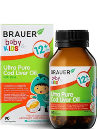 Brauer Baby And Kids Ultra Pure Cod Liver Oil