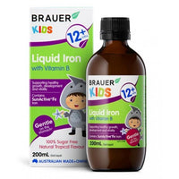 Brauer Kids Liquid Iron Vitamin B