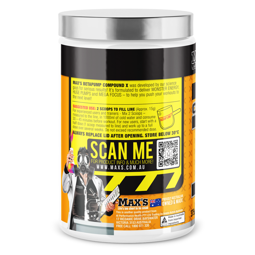 Maxs Beta Pump Compound X