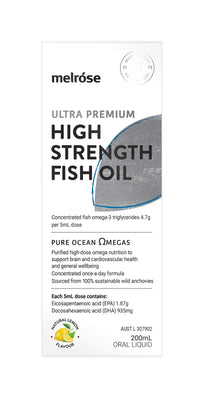 Melrose High Strength Fish Oil Oral Liquid