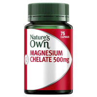 Natures Own Magnesium Chelate 500mg