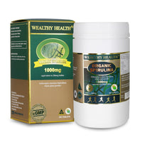 Wealthy Health Organic Spirulina 1000mg