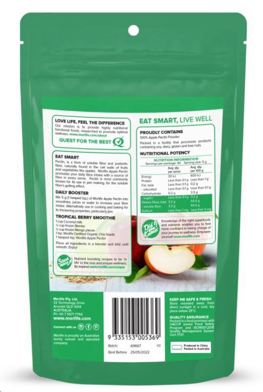 Morlife Apple Pectin Powder 200g