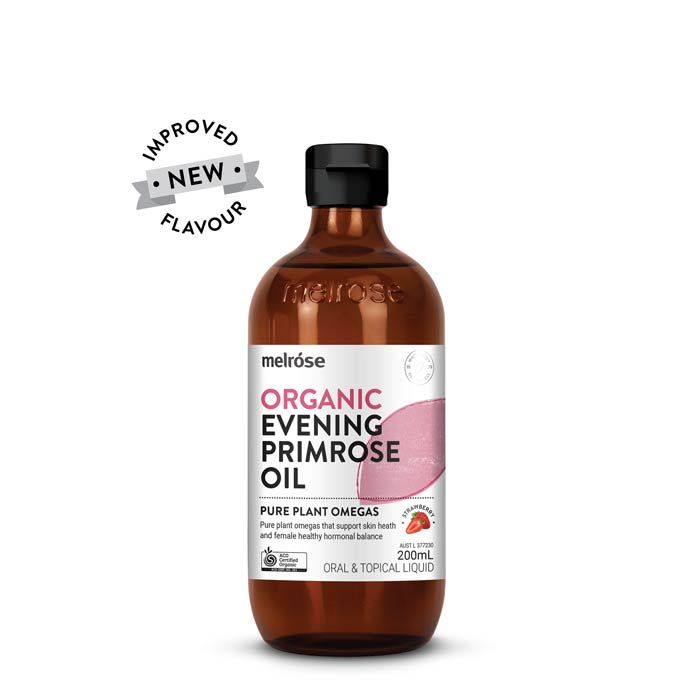 Melrose Organic Evening Primrose Oil with Strawberry