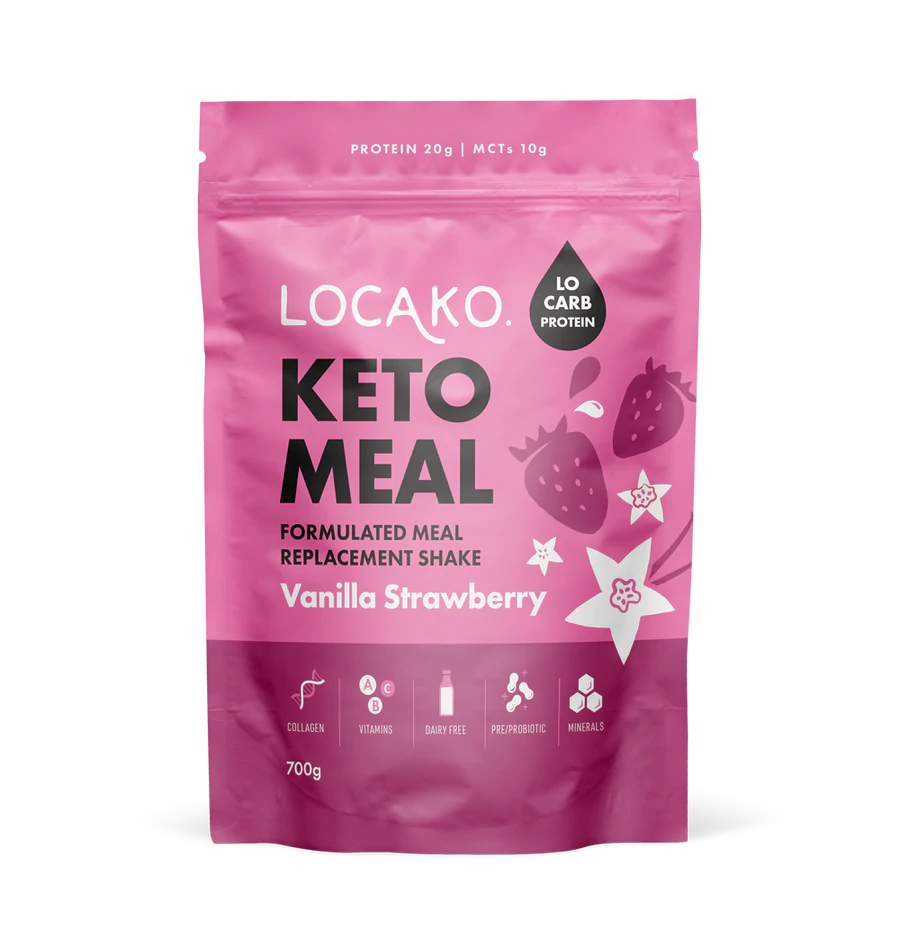 Locako Meal Replacement Shake Vanilla Strawberry