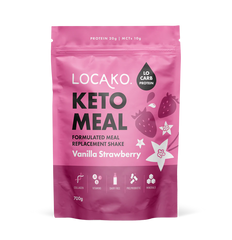 Locako Meal Replacement Shake Vanilla Strawberry