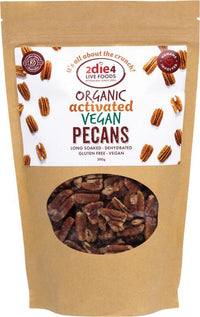 2Die4 Activated Organic Vegan Pecans