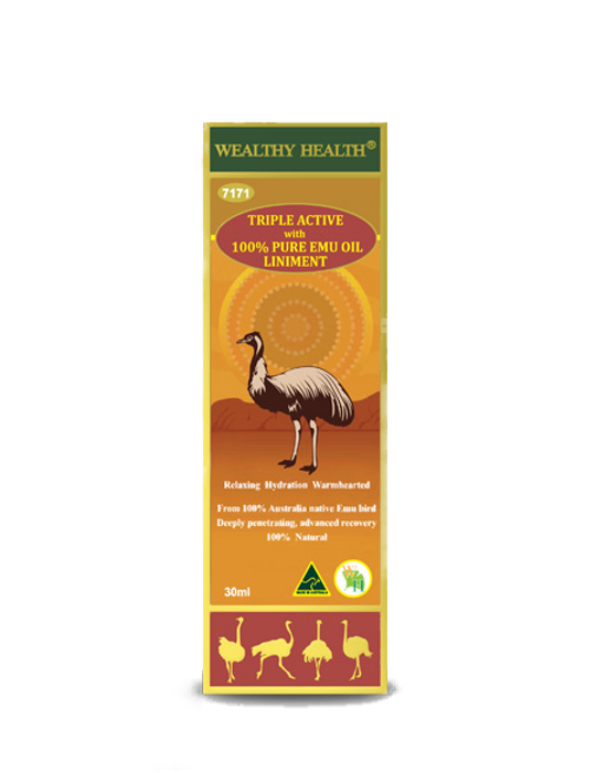 Wealthy Health Triple Active Emu Oil