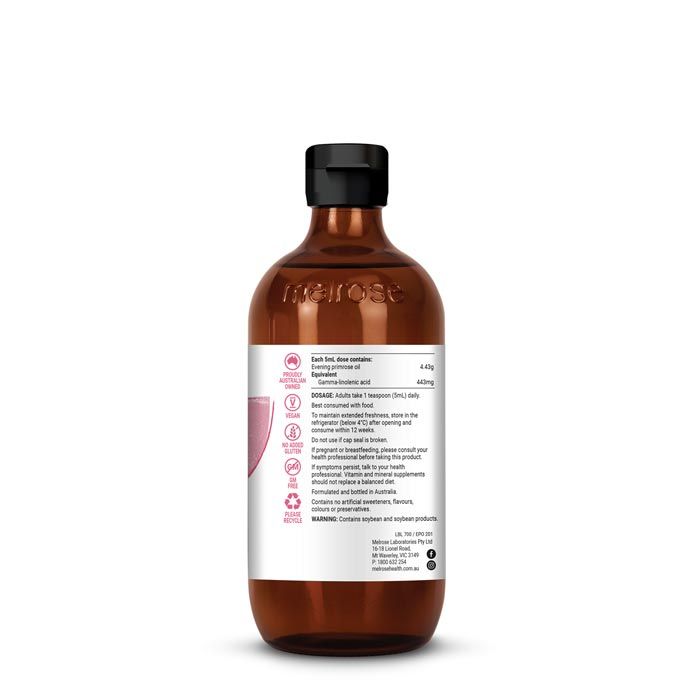 Melrose Organic Evening Primrose Oil with Strawberry