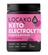 Locako Keto Electrolytes Raspberry