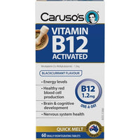 Carusos Vitamin B12 Activated 1200mcg