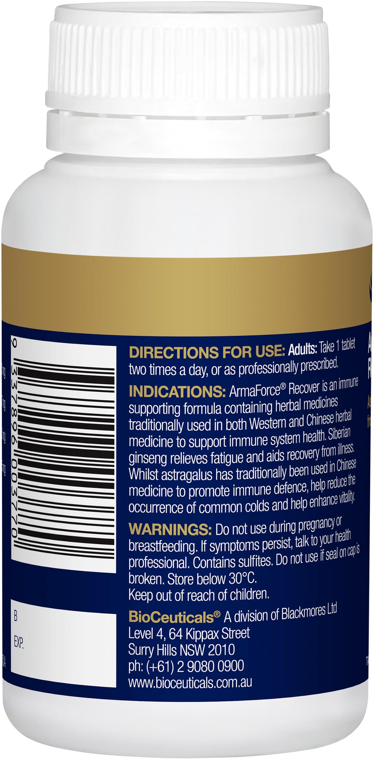 BioCeuticals Armaforce Recover