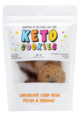 Deliciously Low Carb Chocolate Chip Cookies