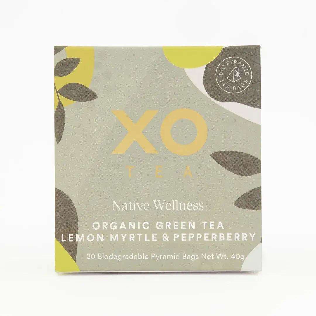 XO Tea Native Lemon Myrtle and Pepperberry 25 Tea Bags – Mr Vitamins