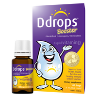 Ddrops Booster Liquid Vitamin D3 600IU