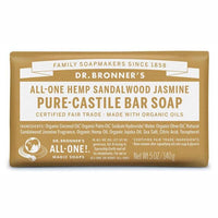 Dr. Bronners Pure-Castile Bar Soap - Sandalwood Jasmine