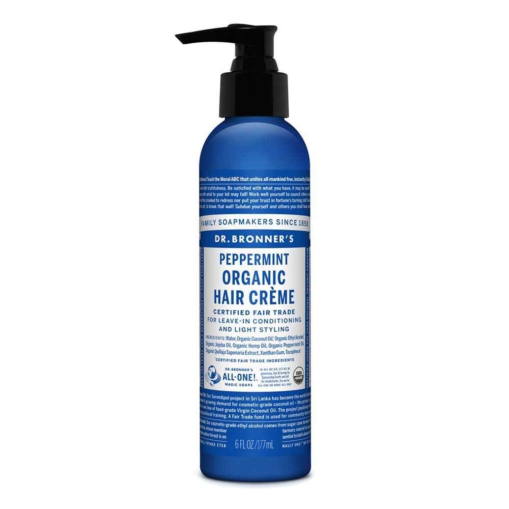 Dr. Bronners Organic Hair Crème - Peppermint