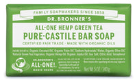 Dr. Bronners Pure-Castile Bar Soap - Green Tea