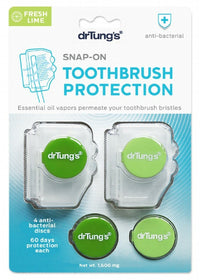 Dr Tungs Toothbrush Protection Includes 2 Refills