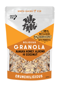 Blue Frog Manuka Honey Probiotic Granola