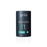 Grin Biodegradable Dental Floss Picks Adults