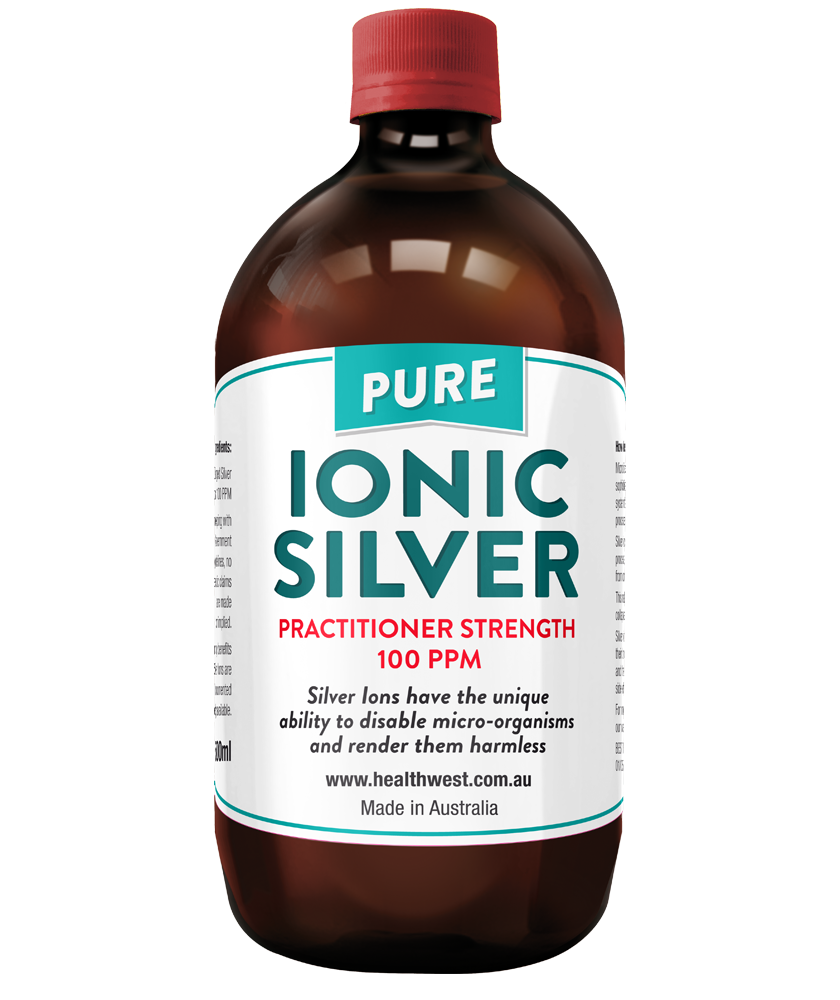 Healthwest Pure Ionic Silver 100ppm Oral Liquid