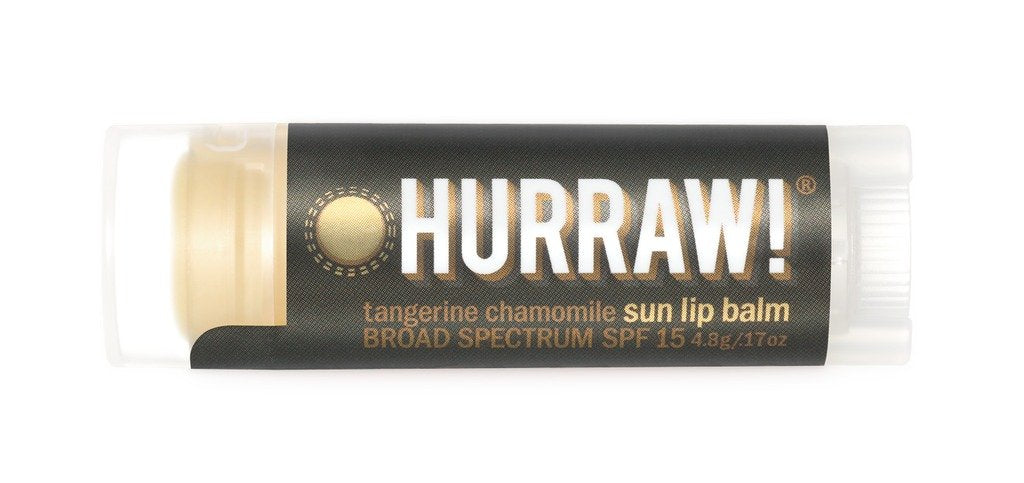 Hurraw TangerineChamomile Lip BalmSPF15 4.8g