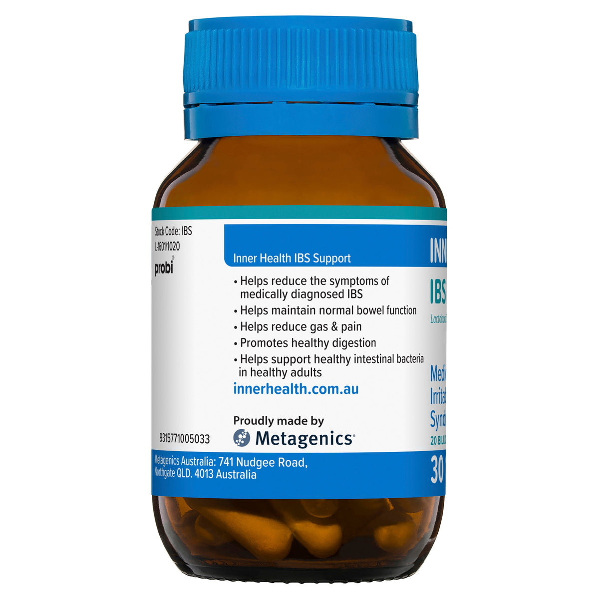 Ethical Nutrients Inner Health Ibs Support (Refrigerate)