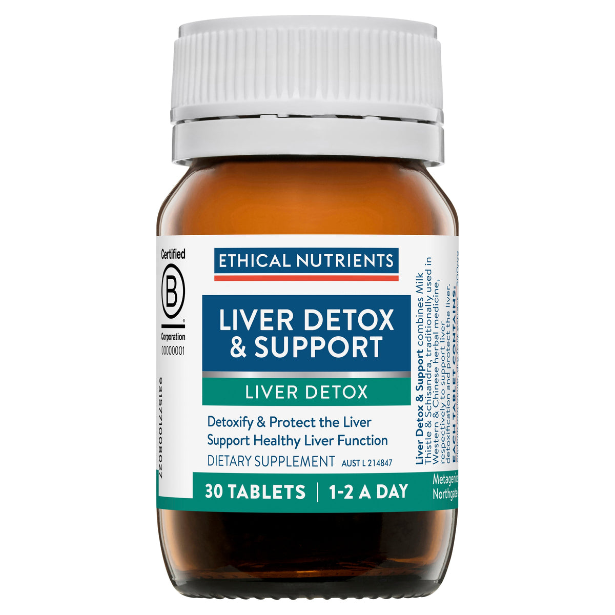 Ethical Nutrients Liver Detox & Support