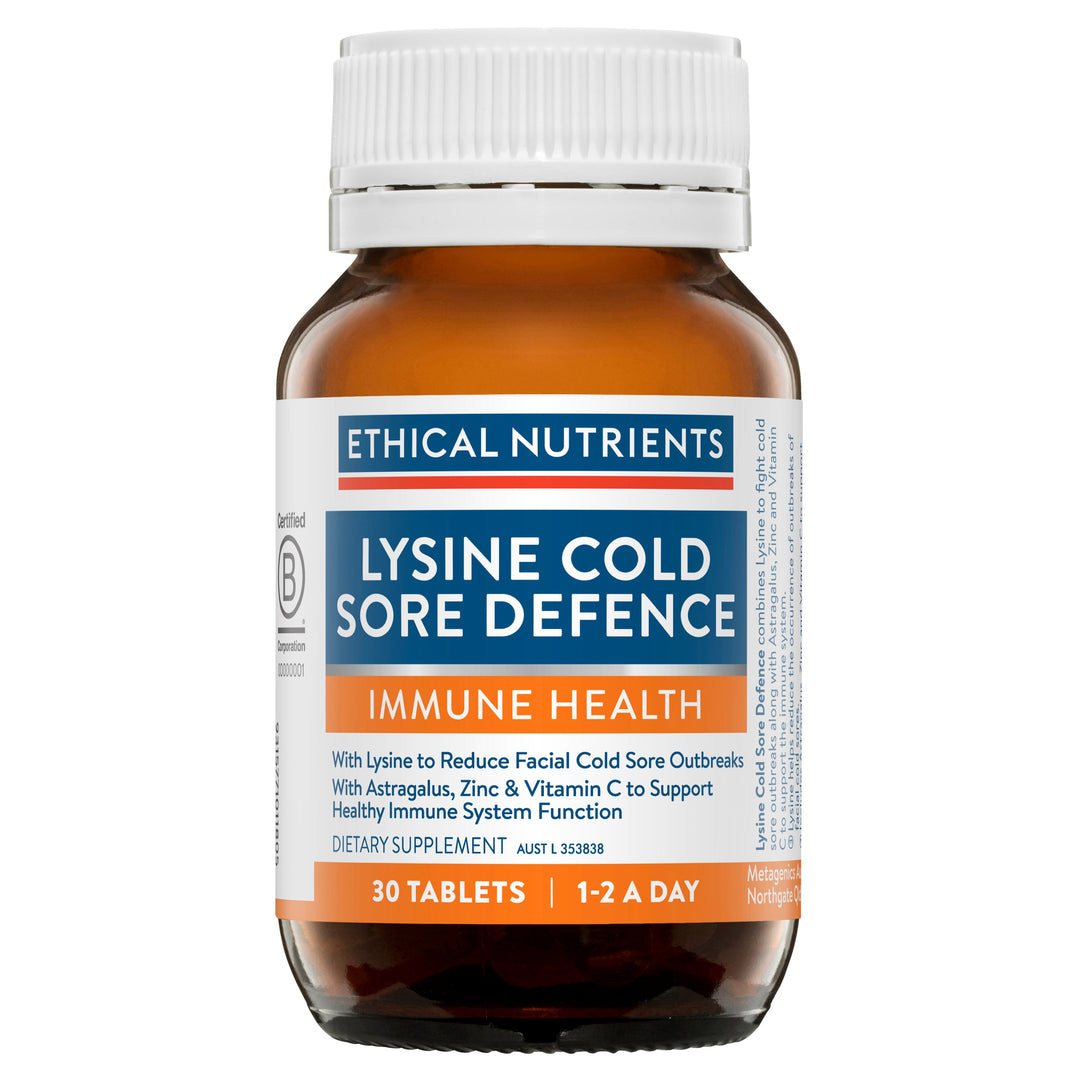 Ethical Nutrients Lysine Viral Cold Sore Defence