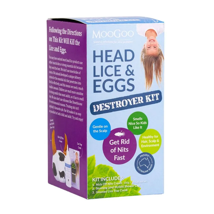 MooGoo Head Lice and Eggs Destroyer Kit