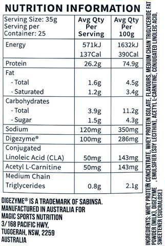 Magic Whey Lean Whey Protein